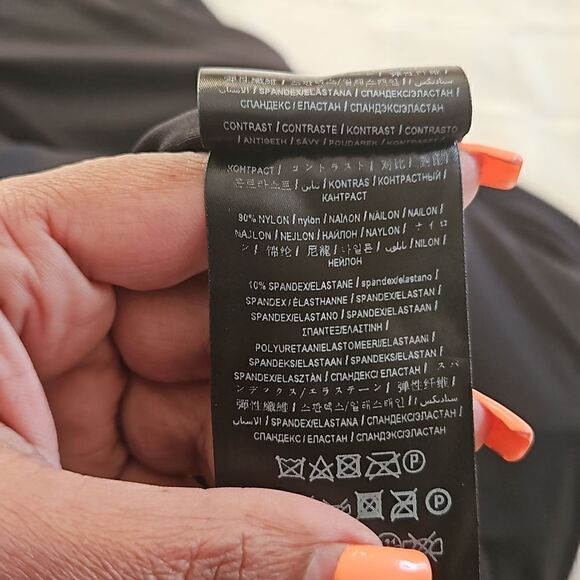 HP Marciano Cocktail Bodycon Midi  Dress With Sheer Back Small Black - Picture 12 of 16